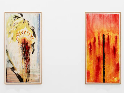 Kyung-Me, I, sunflower, exhibition view. Courtesy of Bureau