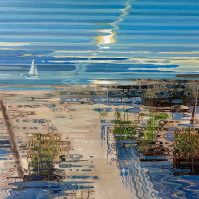 Nadia Fanelli, The morning sun, 2025. Courtesy of Space Gallery St Barth