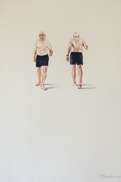 Leon Vermeulen, Vanishing point 2 (detail). Courtesy of Knysna Fine Art