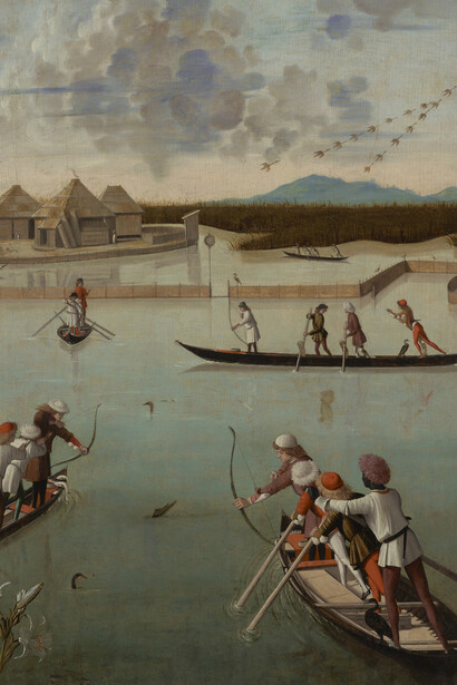 Carpaccio, Caccia in Valle - Los Angeles, USA, J.Paul Getty Museum