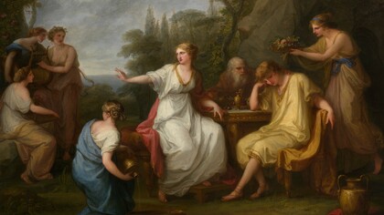 Angelika Kauffmann, La tristezza di Telemaco