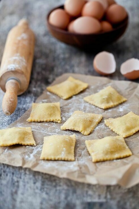 Preparazione dei tortelli