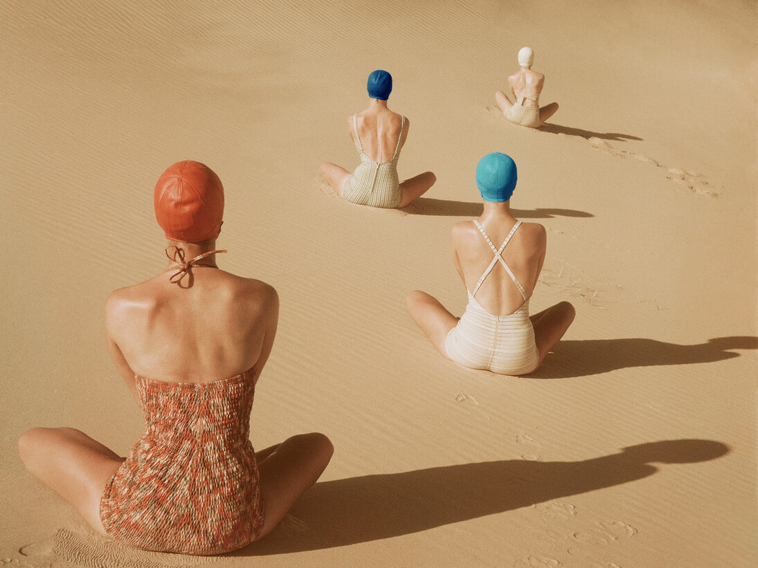 Clifford Coffin. 1949. Exposición "Vogue like a painting"