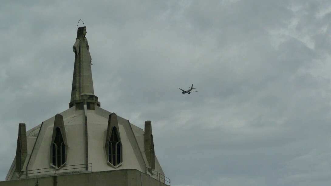 Cúpula de la "Parroquia del Purísimo Corazón de María", colonia Del Valle, Ciudad de México, México