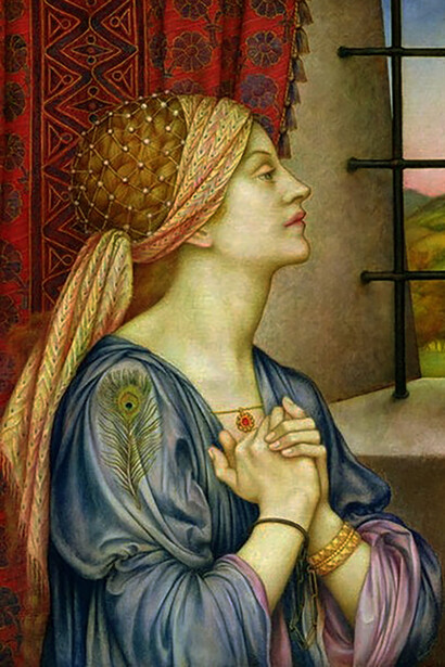 Evelyn de Morgan, Prisoner (1907)