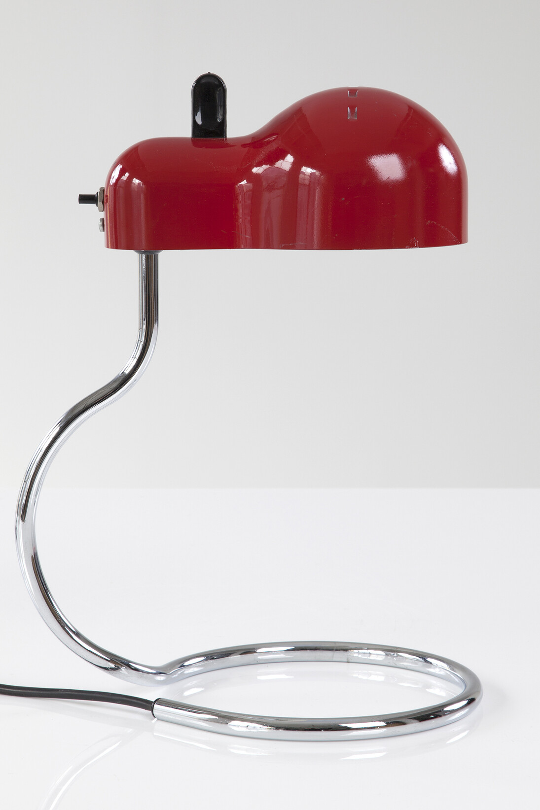 "Mini Topo" ("Mini Mouse") Lamp designed by Joe Colombo for Stilnovo, Italy, 1970. 8" W x 16" H x 10" D. Photo by Sherry Griffin for R & Company