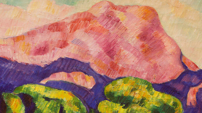 Marsden Hartley. Courtesy of The Herzliya Museum of Contemporary Art