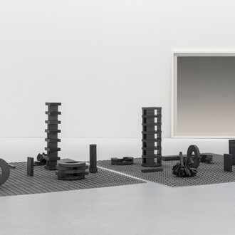 Exhibition View, ROMs, lou jaworski and michael venezia, 2020. Photos: Dirk Tacke