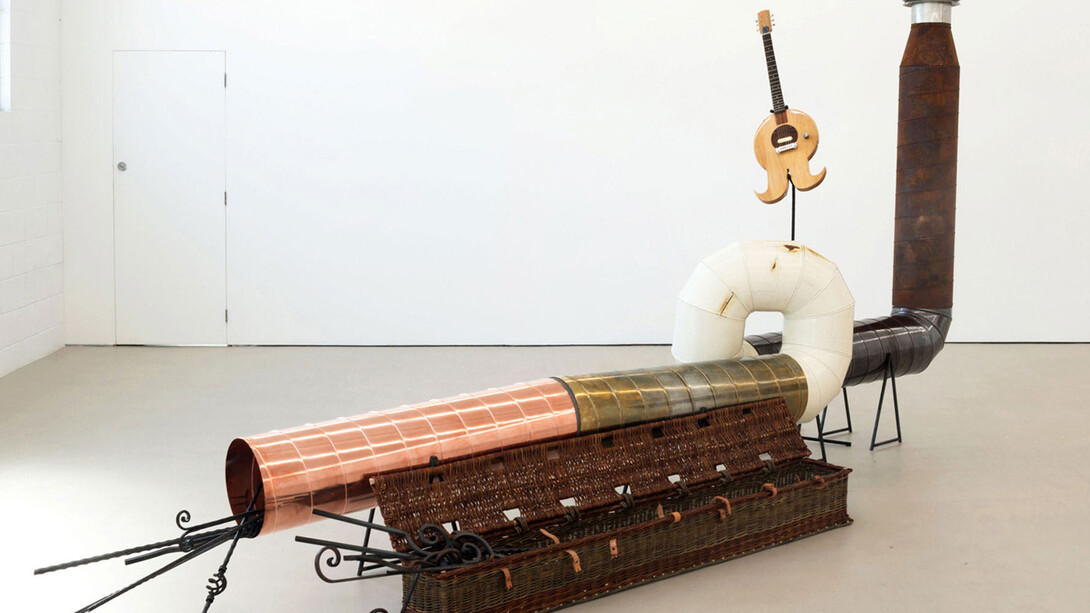 Anna-Sophie Berger, Oscar Enberg and Zac Langdon-Pole. Courtesy of S.M.A.K