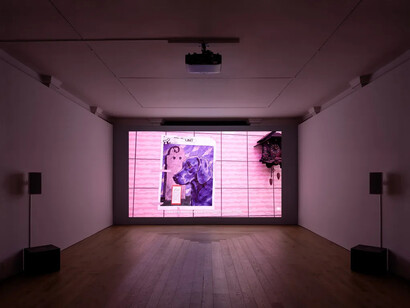 Helen Marten, This weather, exhibition view. Courtesy of Sadie Coles HQ