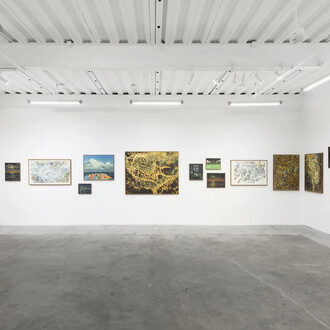 Martin Machado, Fine dine the demons, exhibition view. Courtesy of Eleanor Harwood Gallery