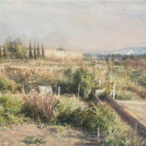 Robert Bauer, Gardens, Santa Monica, 2022. Courtesy of Forum Gallery