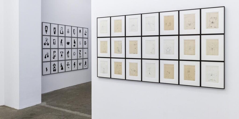 Klauke der Zeichner. Courtesy of Gallery Elisabeth & Klaus Thoman