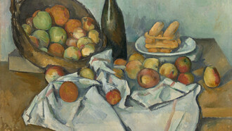 «Cesto de manzanas» (c. 1893), Paul Cézanne