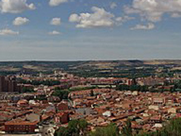 Panorama de Palencia. España