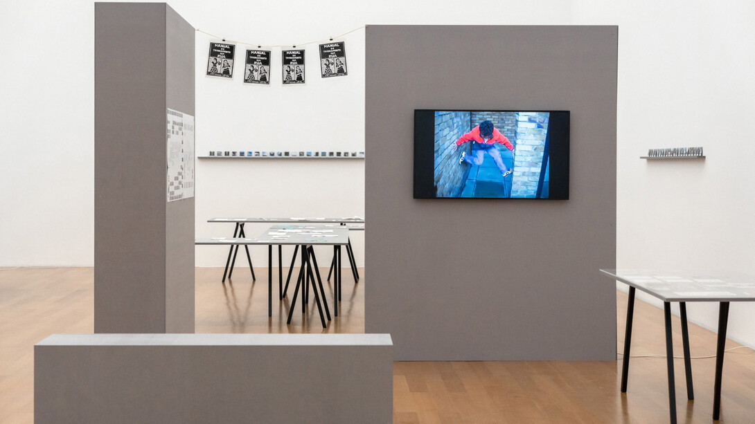 Auf der strasse, ausstellungsansicht. Mit freundlicher genehmigung des Kunstmuseum Liechtenstein