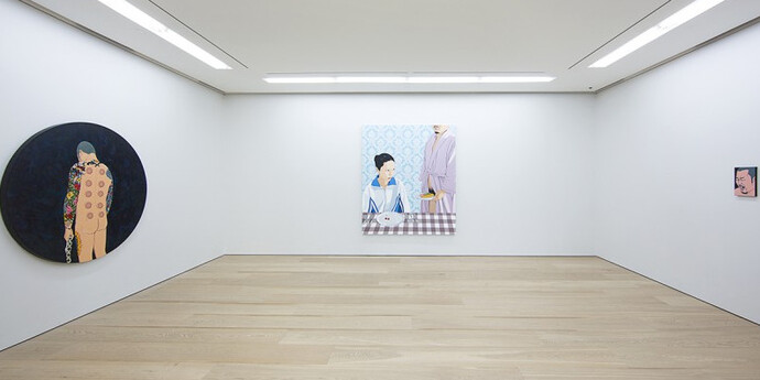 Chen Fei, Exhibition view. Courtesy of Perrotin