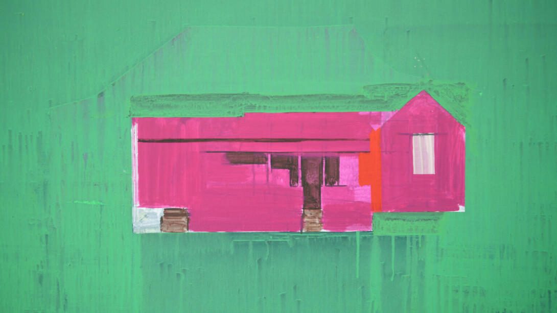 Hurvin Anderson, Passenger opportunity. Courtesy of Pérez Art Museum Miami