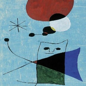 Joan Miró - Sketch for the Terrace Plaza Hotel, Cincinnati - 1947 circa - Guazzo, pastelli, inchiostro e matita su carta, 48,9 x 126,8 cm - Fundació Pilar i Joan Miró, Mallorca © Successió Miró by SIAE 2012
Foto: © Joan Ramón Bonet & David Bonet / Cortesía Archivo Fundació Pilar i Joan Miró a Mallorca