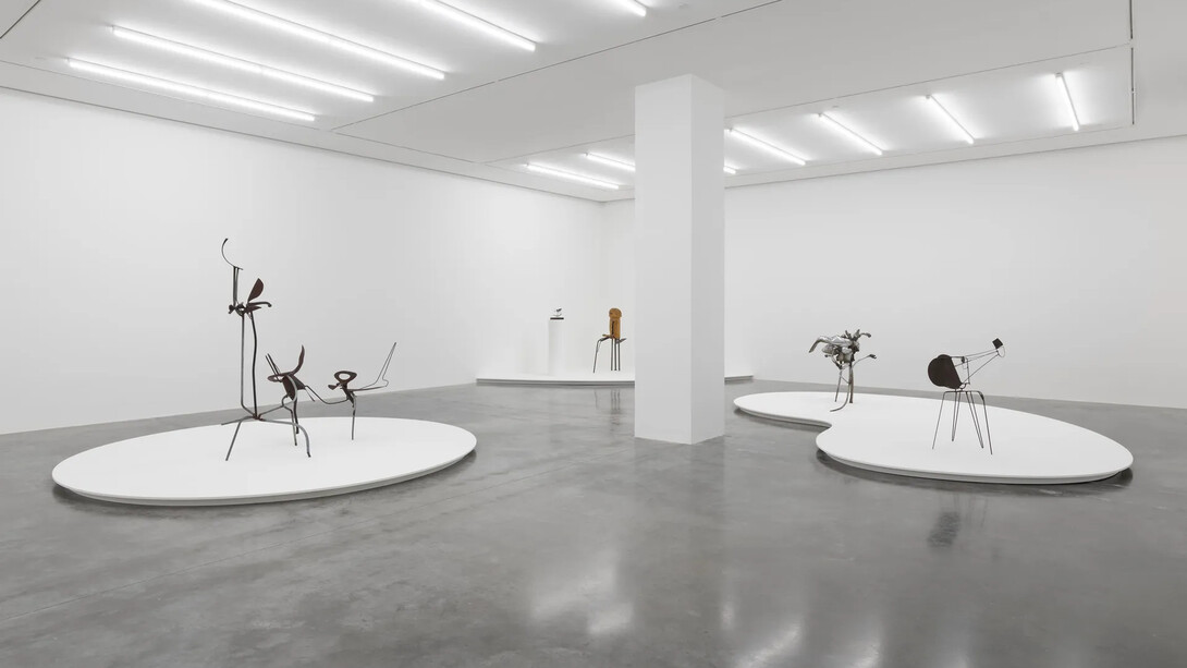Richard Hunt, Metamorphosis. A retrospective, exhibition view. Courtesy of White Cube Gallery