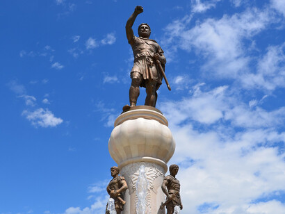 Alexander the Great statue
