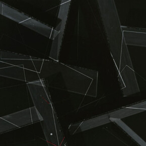 Jan Tichy, o.T. 4, 2016, Gelantine-Silberprint (Photogramm), Gelatin silver print (photogram), 18 x 24 cm. Courtesy of Galerie Kornfeld