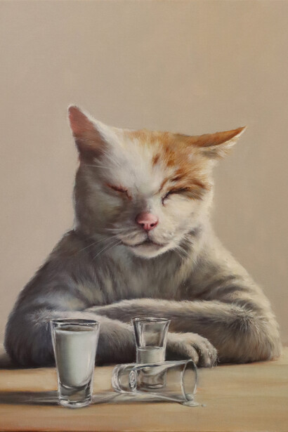 Richard Ahnert, Courage. Courtesy of Corey Helford Gallery