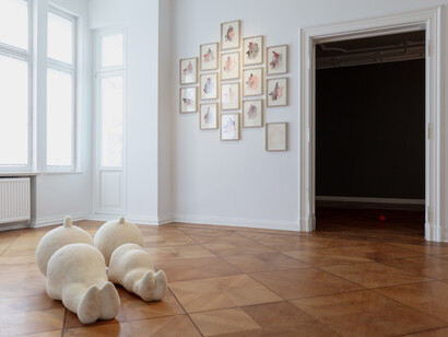 İz Öztat, Done with evil-doing, exhibition view. Courtesy of Zilberman Gallery