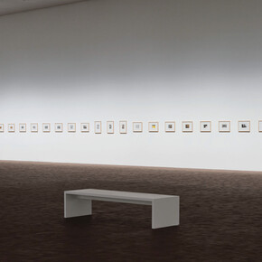 Gerhard Richter, Overpainted photographs, vue de l'exposition. Avec l'aimable autorisation de LUMA Arles