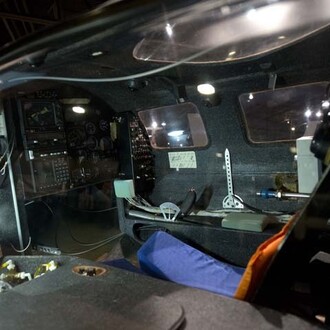 Scaled Composites/Rutan Voyager Partial Replica. Courtesy of EAA