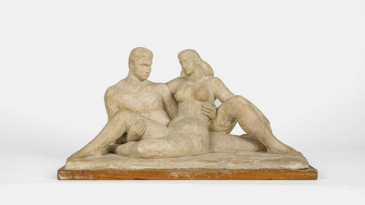 William Zorach, Sketch for “Youth” (detail), circa 1935. Courtesy of Norton Museum of Art