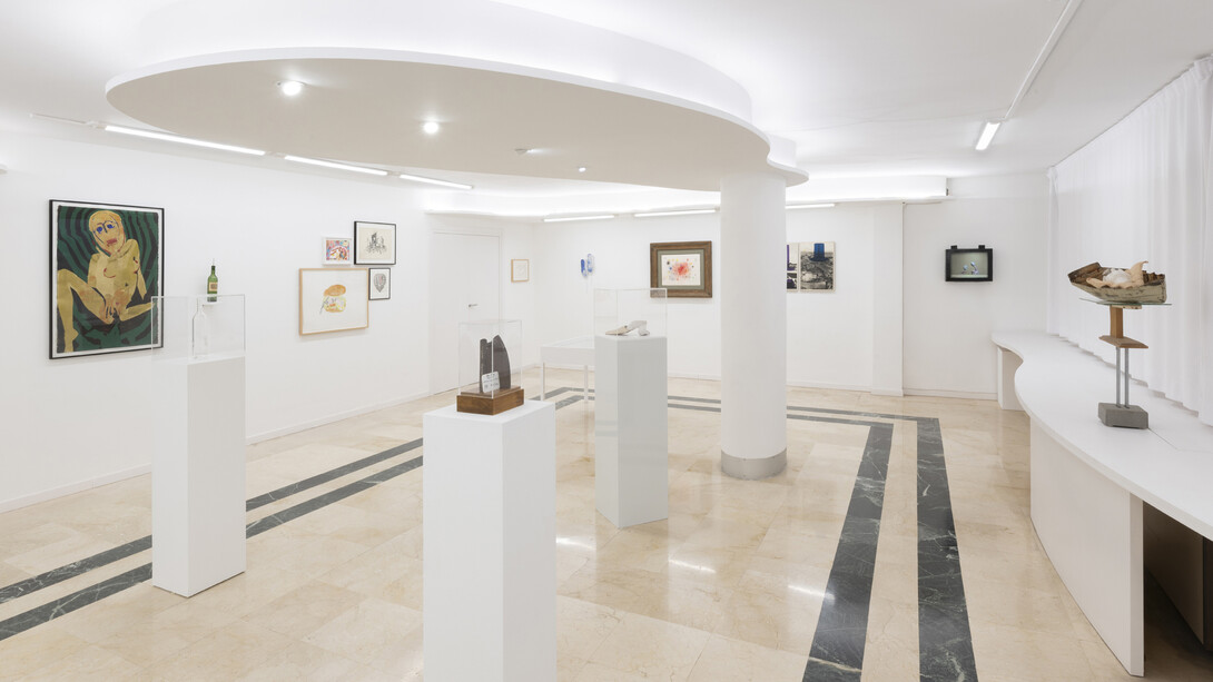 Various artists, Superfictions 1924 – 2024: the existence lies somewhere else, ehxibition view. Courtesy of ADN Galeria. Photos by Roberto Ruiz