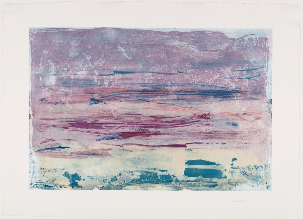Helen Frankenthaler, Sure Violet, 1979. Courtesy of Museum of Fine Arts, Boston