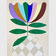 HelloMarine, Fleur V. Acrylic on canvas, 23.6” x 31.4”. Courtesy of Legion Projects