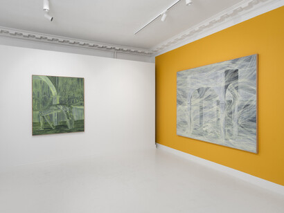 Ditte Ejlerskov, Undercurrent breathing, exhibition view. Courtesy of Martin Asbæk Gallery. Photo by David Stjernholm
