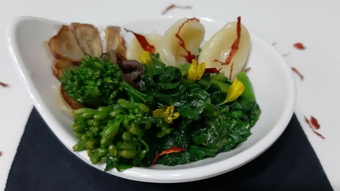 Orecchiette fresche con cime di rapa