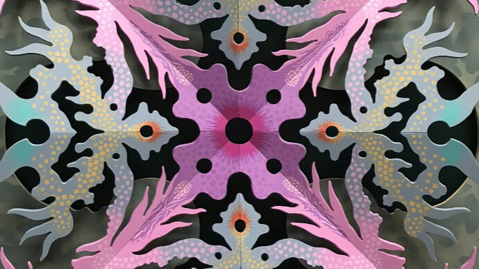 Layers of Dimension. Courtesy of Carter Burden Gallery