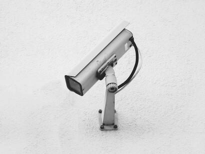 Surveillance cameras: technological advances have made AI-equipped cameras more effective instruments for facial recognition