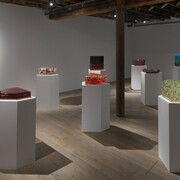 Jordan Eagles, Bases loaded, exhibition view. Courtesy of Pioneer Works
