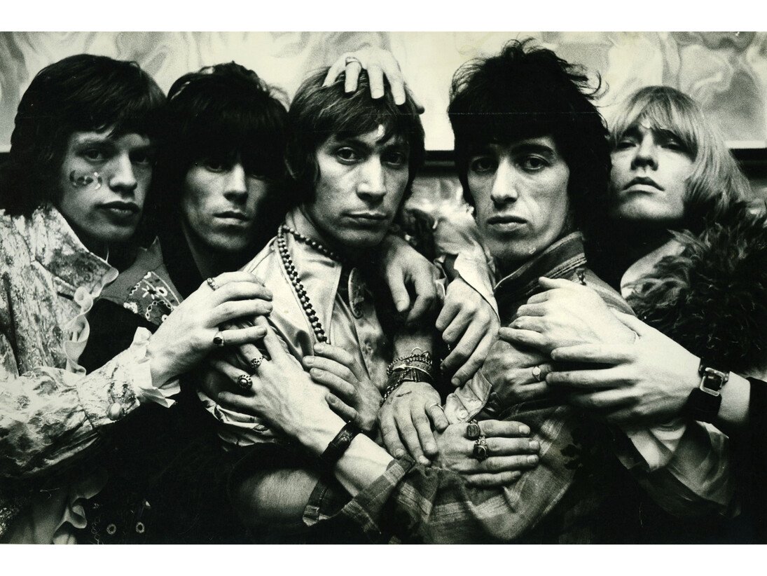 The Rolling Stones, 1967, courtesy of Proud Galleries © Michael Cooper