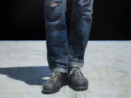 François Bard, Campers, 2014, Oil on Canvas, 59" x 76¾”