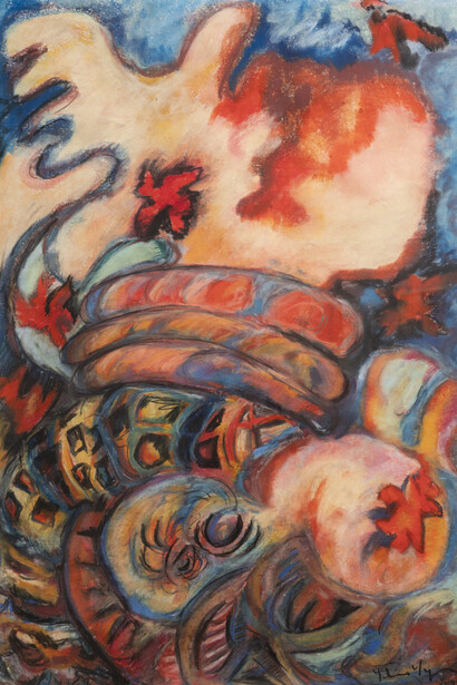 Liliane Lijn, Flower bride, 1987. Courtesy of Tate