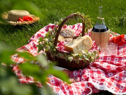 Ready for having lunch outside