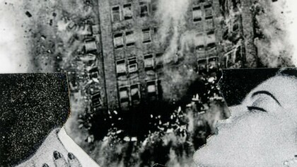 "Falling is like this", collage, Sam Heydt, 2020