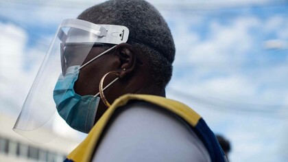 Health care worker Conceição de Maria - SUS (Sistema Único de Saúde - Brazilian public health) 