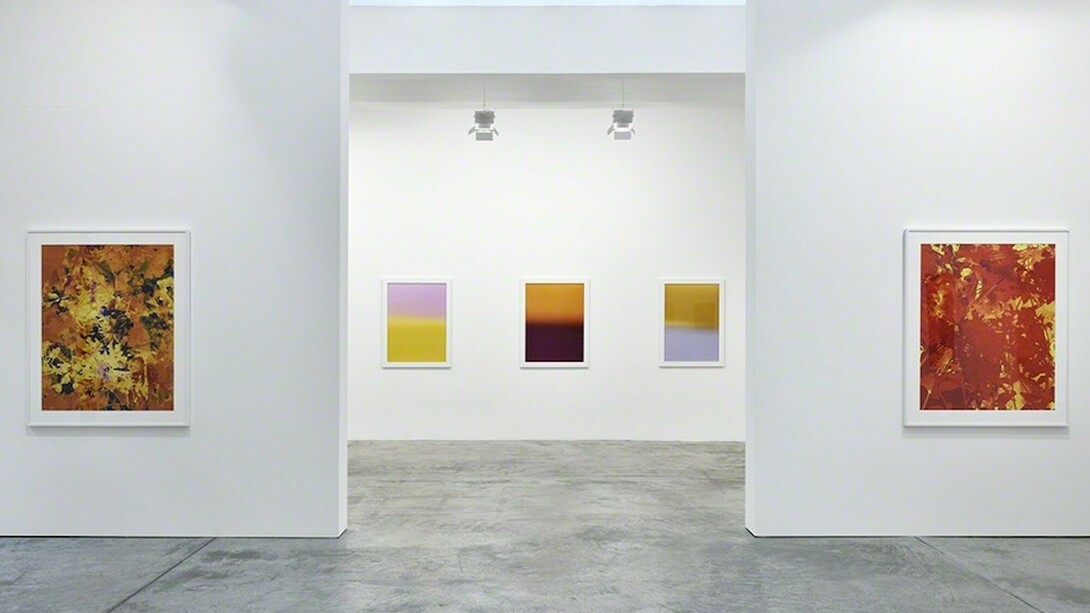 James Welling. Chronology, Exhibition view. Courtesy of Marian Goodman Gallery