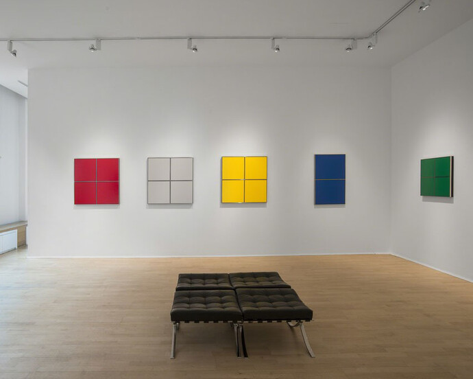 Tadaaki Kuwayama, Exhibition view. Courtesy of The Mayor Gallery