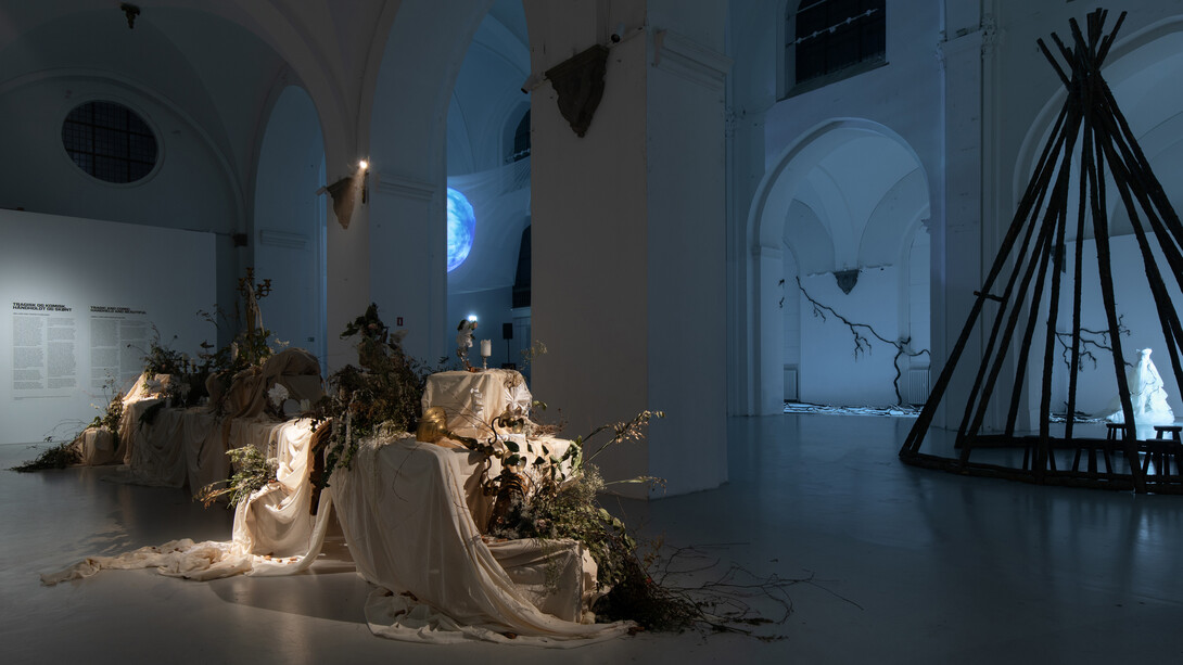 Various artist, Breaking darkness, exhibition view. Courtesy of Nikolaj Kunsthal