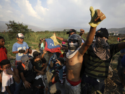 La rivolta in Venezuela