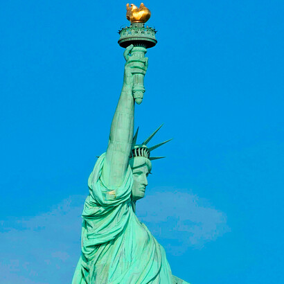 Estátua da Liberdade, NY, USA. Por isso a miscelânea é tão rica e produtiva que até pode assustar algum olhar menos precavido